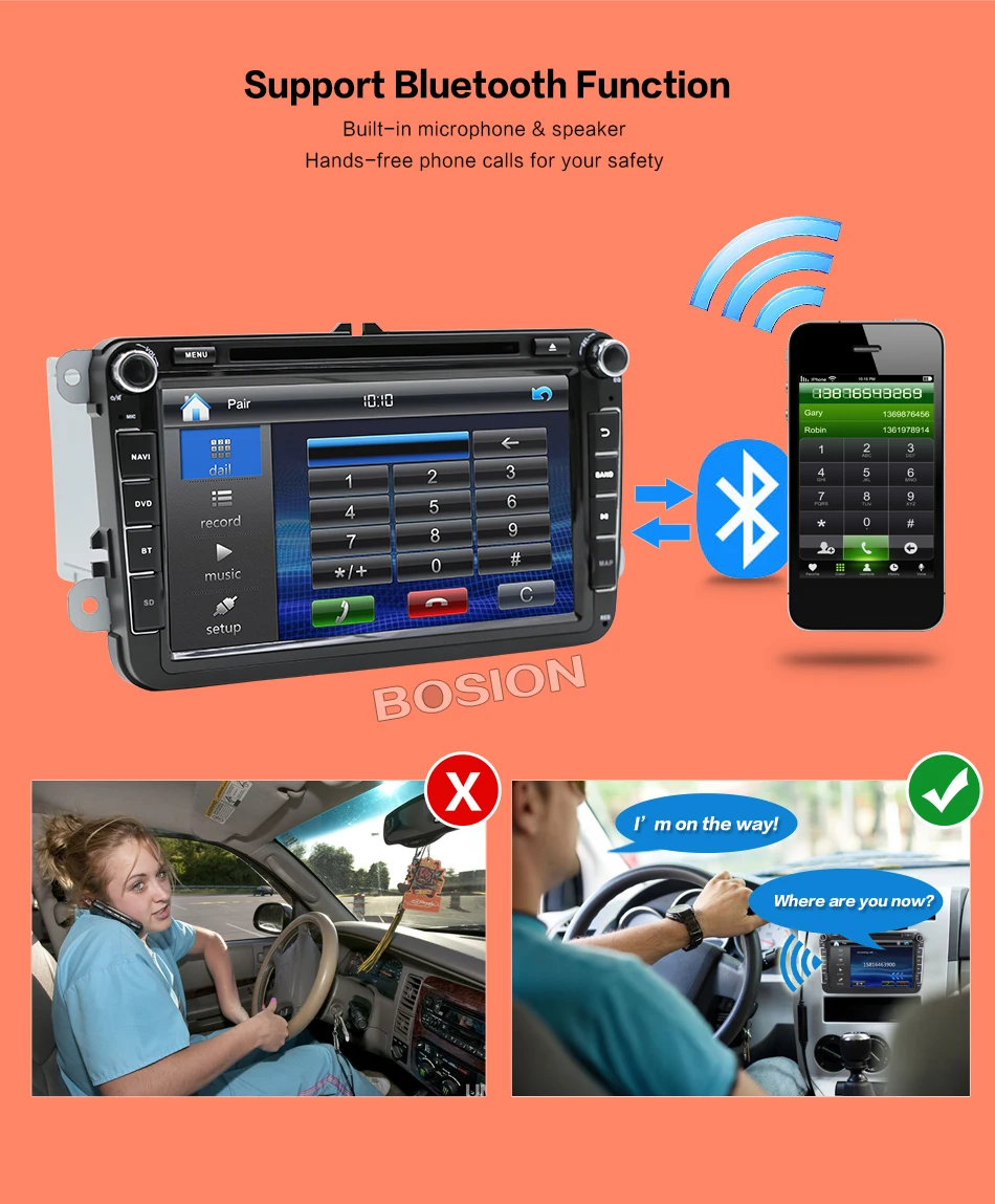 Excellent New 8 "cheap car dvd player for VW GOLF 5 Golf 6 POLO PASSAT CC JETTA TIGUAN TOURAN EOS SHARAN SCIROCCO TRANSPORTER T5 with GPS 10