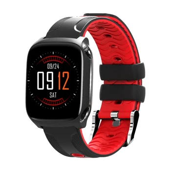 

QW12 IP68 Waterproof Smart Watch Heart Rate Monitoring Blood Pressure Sport Bluetooth Men Smar wristband men for IOS android