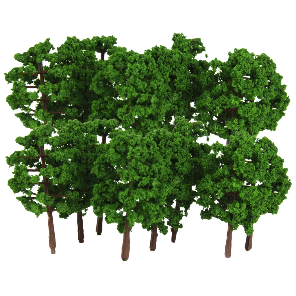 1:150 Scale 40x Model Trees Layout Train Railway Diorama Landscape Scenery Perfect to enhance the appearance of model landscape | Игрушки и