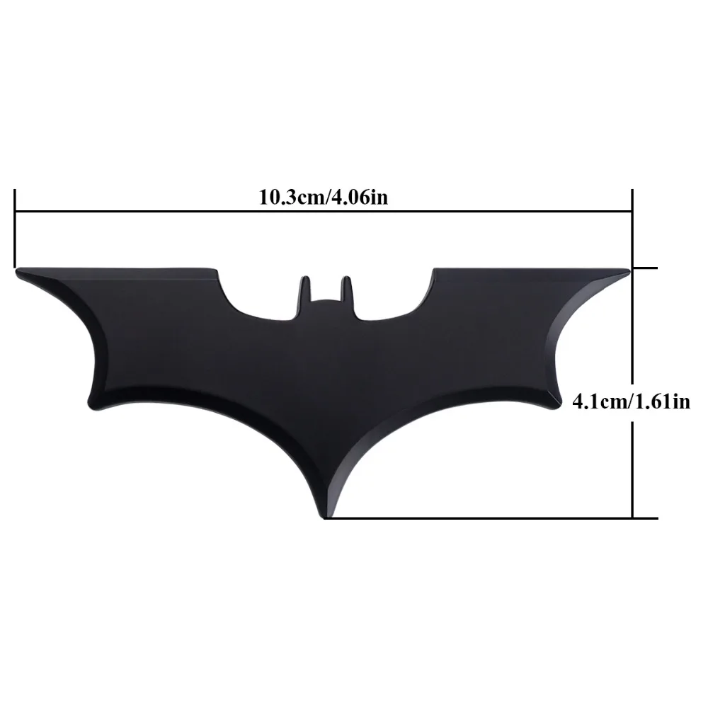 YANF 1pcs 8 Styles Batman 3D Metal Car Stickers Car Trunk Decals Rear Trunk Badge Sticker Body Decorative Car Styling