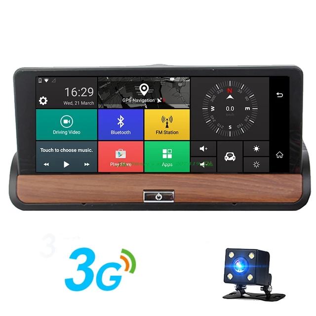 Special Offers 7" IPS 3G Wifi Car DVR Dash Camera Android 5.0 GPS Navigation Video Recorder Bluetooth Dual Lens Dash cam DVR Full HD 1080P