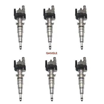 

SET OF 6 FUEL INJECTORS REMUNAFACTURED INDEX 12 13537585261-12 FOR BMW N54 135 335 535 550 650i