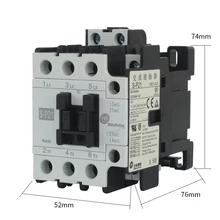 Контактор переменного тока AC24V 380V 220V 110V 3NO1NO1NC S-P21 катушки 21A контакторы