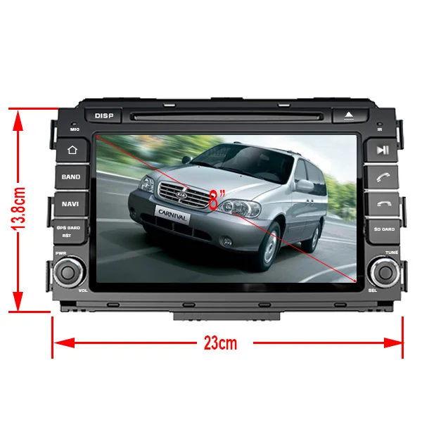 Android 5.1Car Gps Dvd PLAYER DVD FIT Kia Carnival 2015 2016 2017 CAR