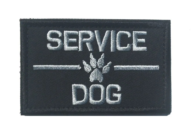 Do Not Pet Embroidery Patch Armband Badge Military Service Dog Tactical Morale Decorative Patches Sewing Applique Embellishment