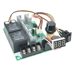 Цифровой тахометр PWM DC двигатель регулятор скорости модуль регулятор скорости цифровой дисплей 0 ~ 100% Регулируемый Привод модуль вход