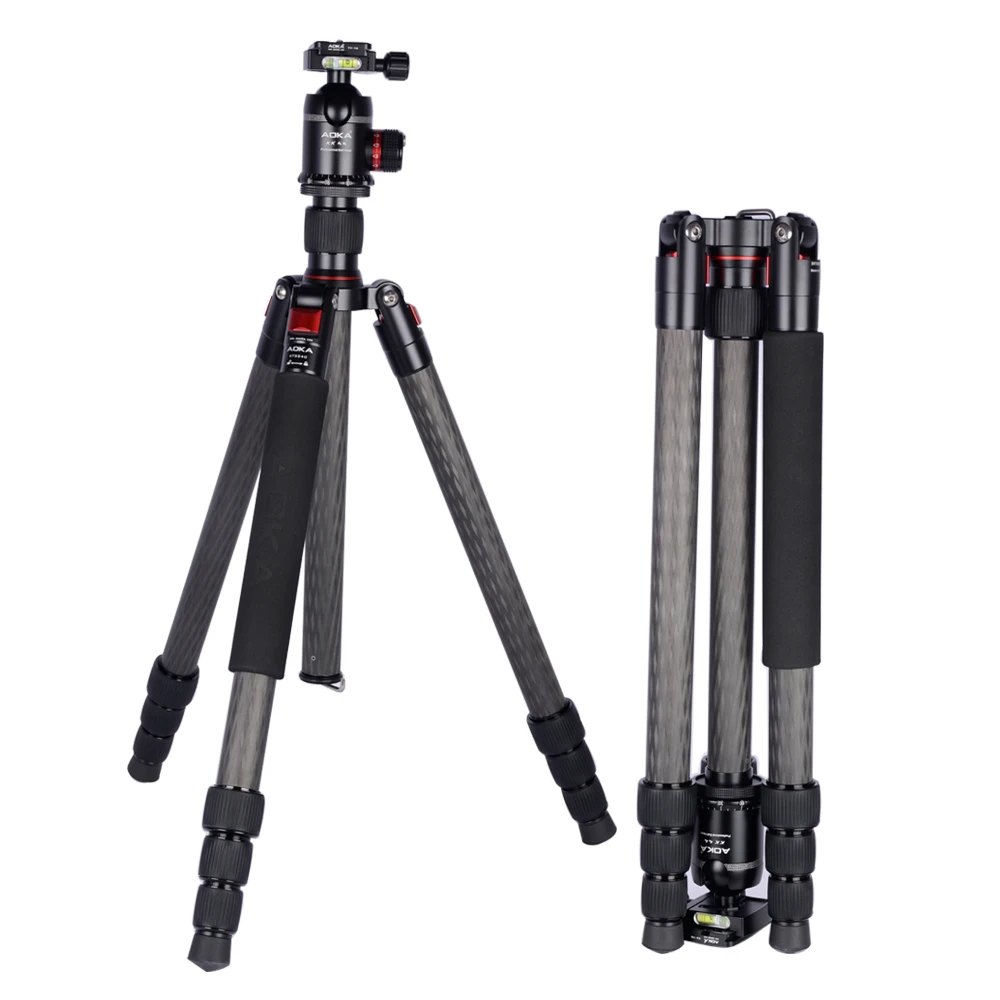 

AOKA KT324C Reflexed tripod portable heavy duty big 22kgs loading capacity professional camera tripod