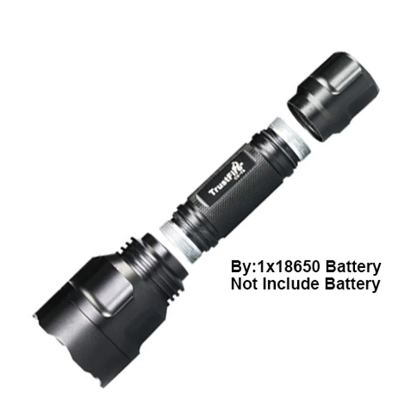 Светодиодный фонарь TrustFire C8 * L2 U2 5 режимов светодиодный светильник 18650 tactico