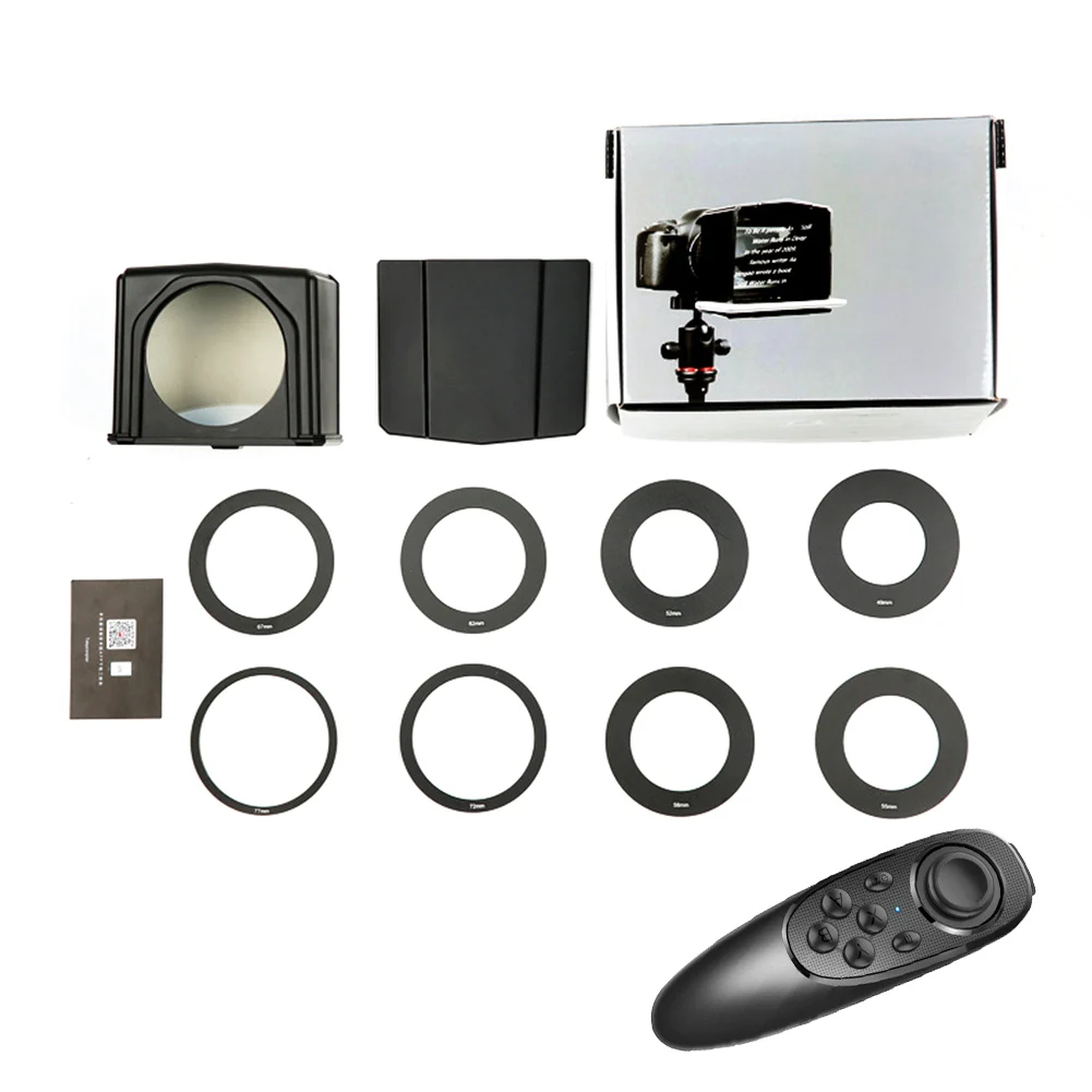 T1 DSLR камера ABS телефон использовать фотостудия портативный телепрометр набор практичный мини легко работать с адаптером кольцо интервью