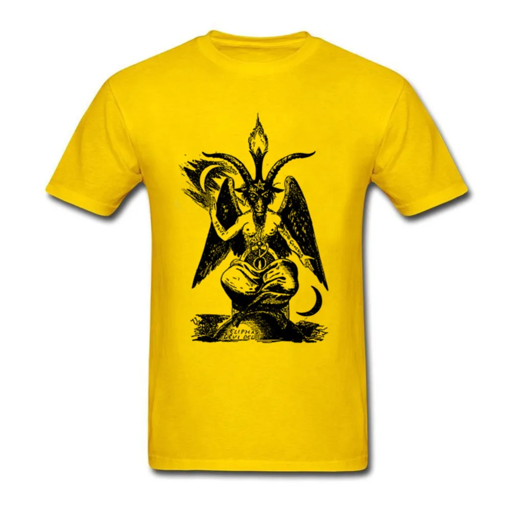 Nuevo estilo fresco satánico cabra Baphomet Cartoon camiseta hombres algodón manga corta Camiseta impresa marca Top Camisetas Masculina Nuevo estilo fresco satánico cabra Baphomet Cartoon camiseta hombres algodón manga corta Camiseta impresa marca Top Camisetas Masculina