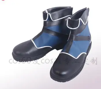 

Kingdom Hearts Sora Blue Cosplay Shoes Boots Halloween Carnival Cosplay Costume Accessories