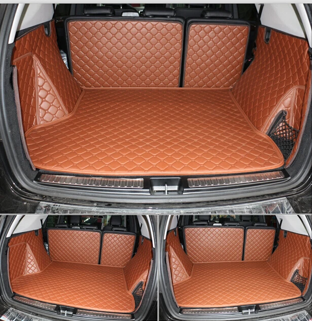 High quality! Special trunk mats for Mercedes Benz ML 63 AMG W166 2016 2012 durable cargo liner