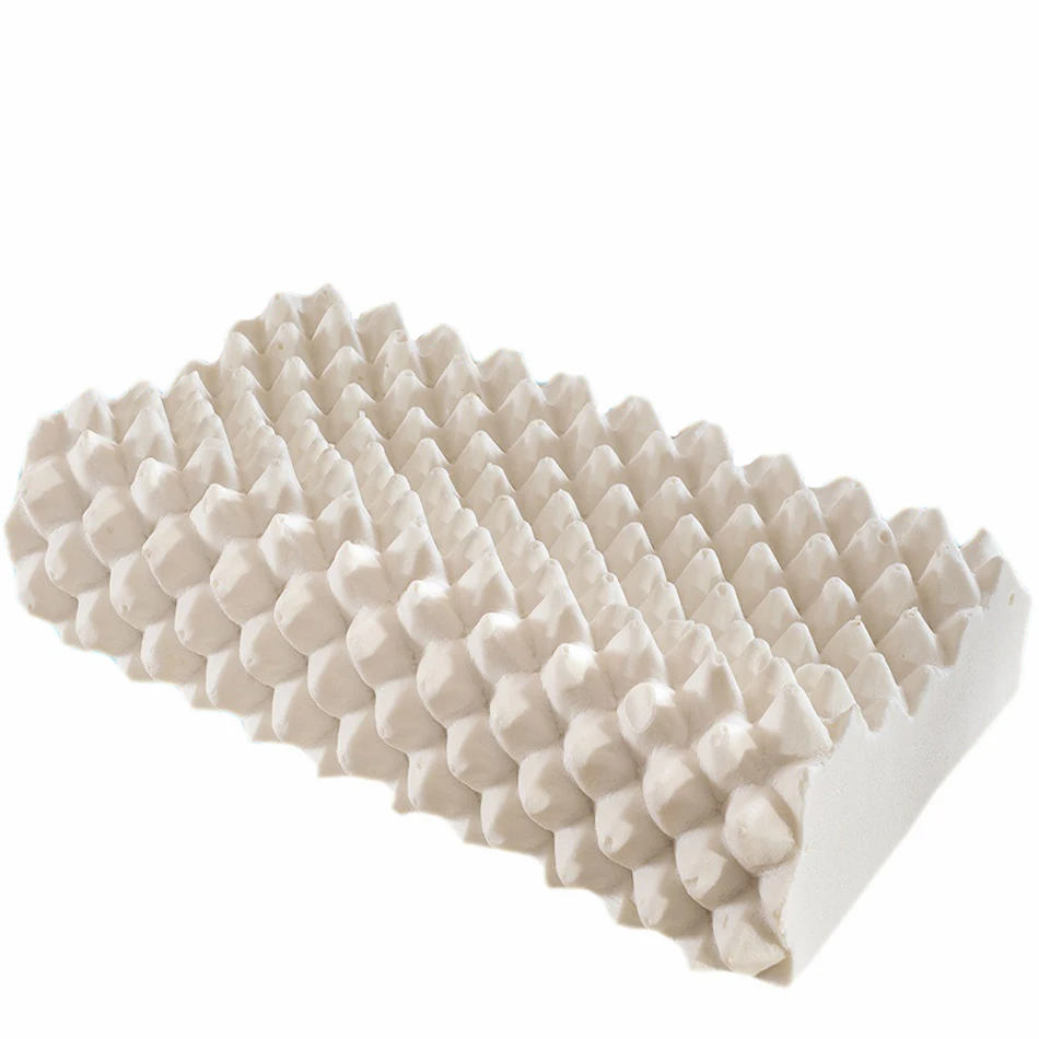 Natural Latex Bed Orthopedic Pillow Core Sleeping Bedding Latex Massage