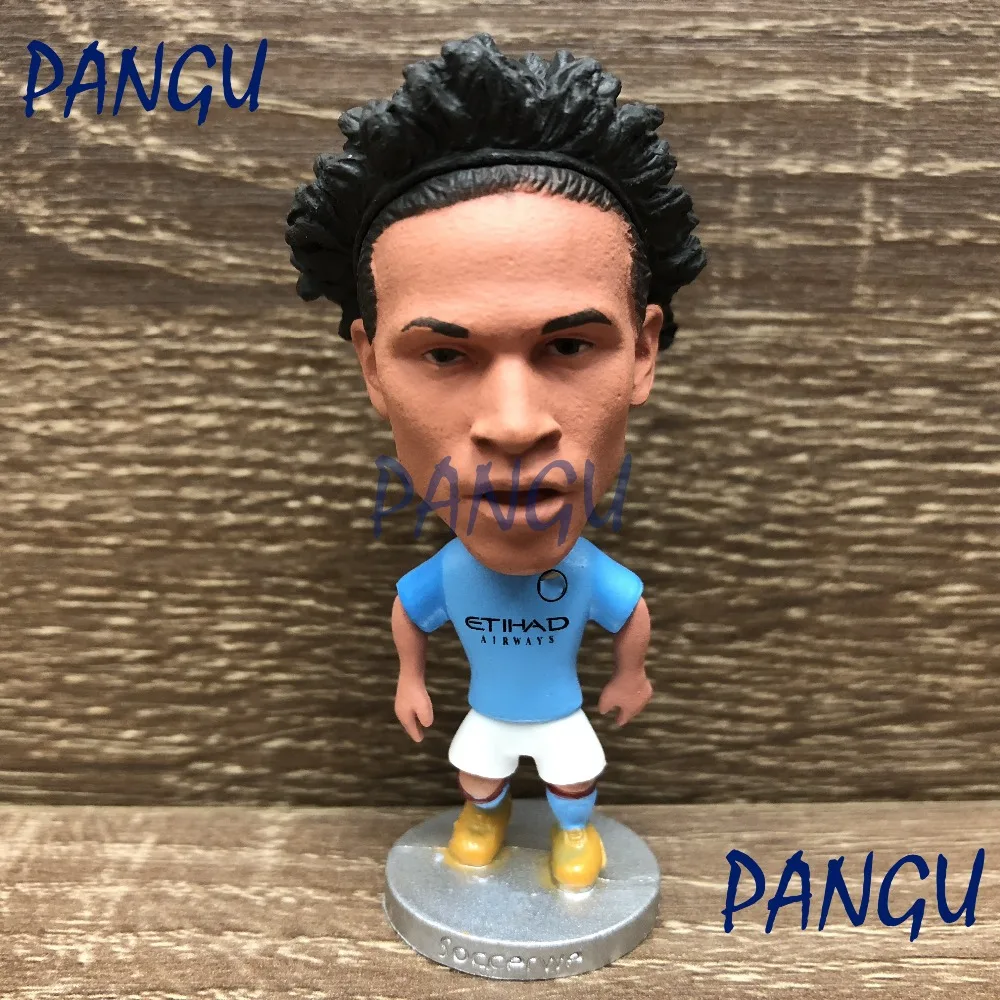 Soccerwe dolls figurine Sports stars Sane #19 2017-2018  Movable joints resin model toy action figure collectible gift
