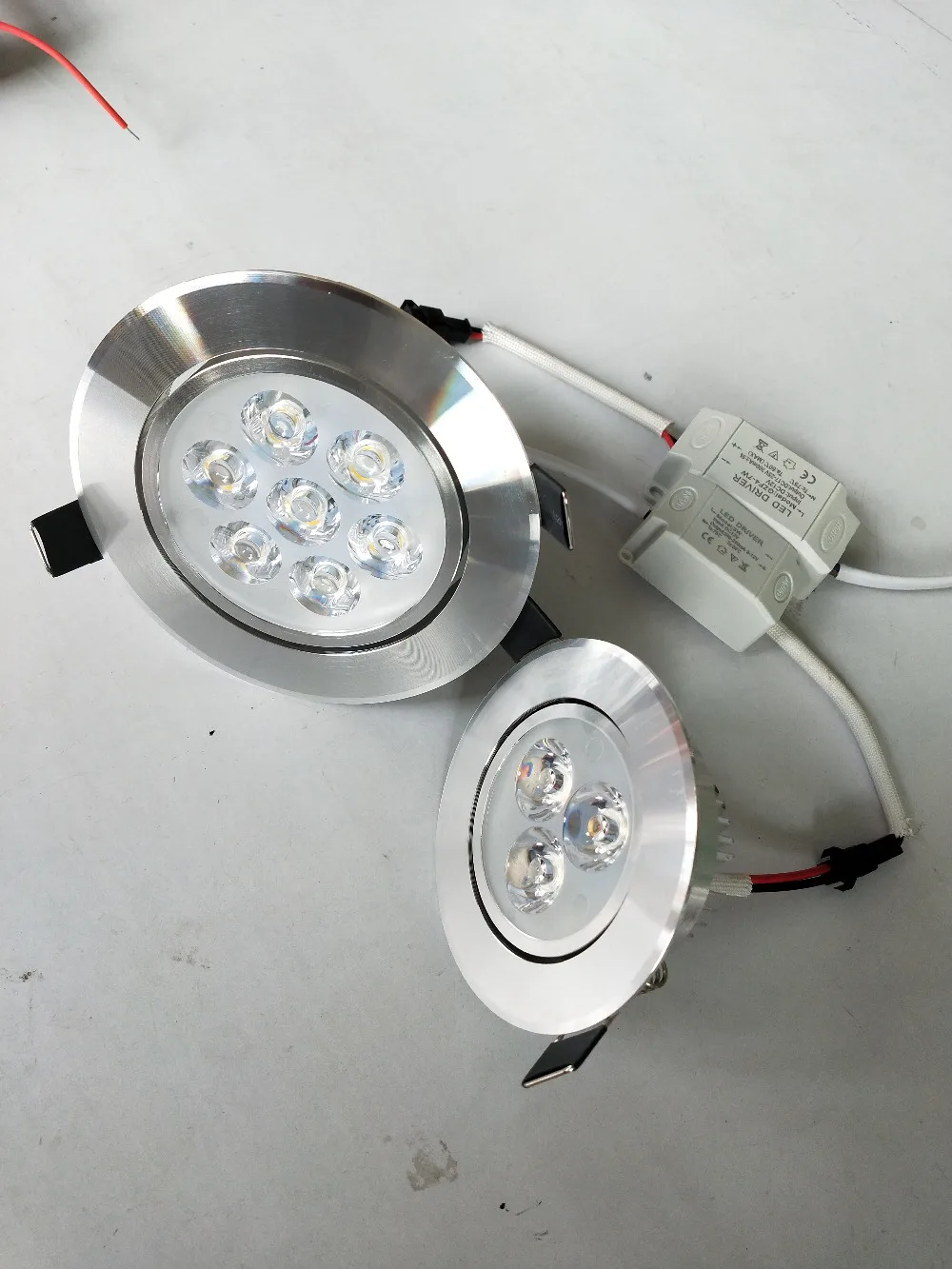 

DC12V LED Downlight 3W 5W 7W Warm Nature Pure White Ceiling Down Light 110V 220V Recessed LED Lamp Spot Light Indoor Lighting