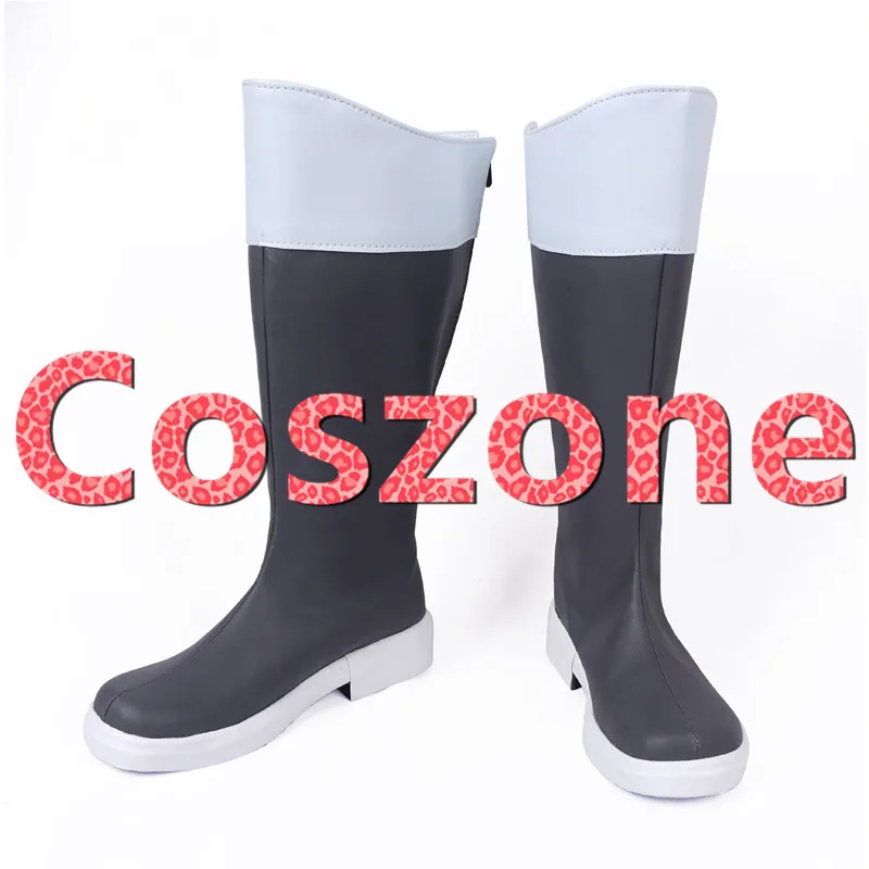 Cells At Work Hataraku Saibou Platelet Black White Shoes Cosplay Boots (5)