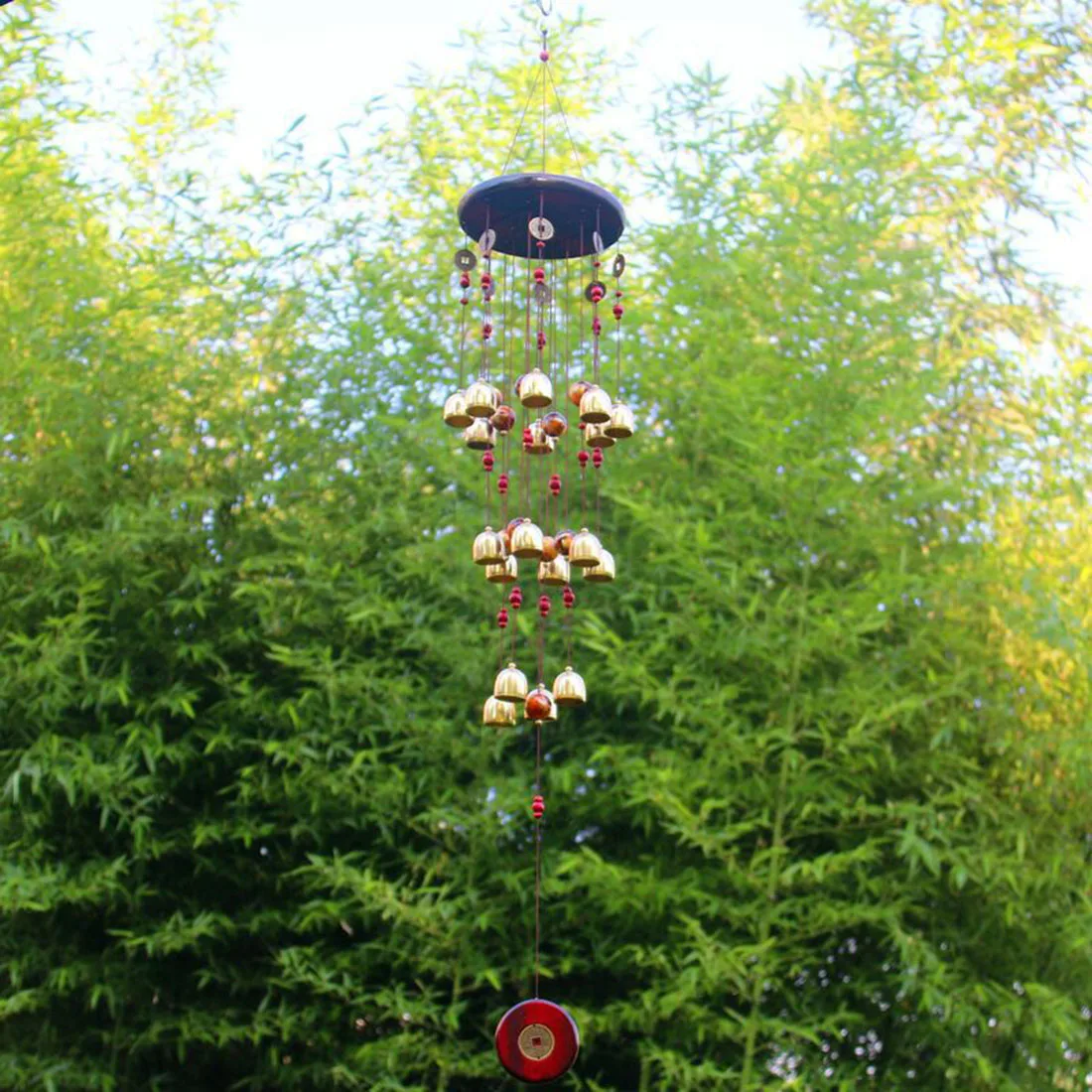 Wind Chimes Outdoor Living Wind Chimes Yard Retro Garden Tubes Bells
