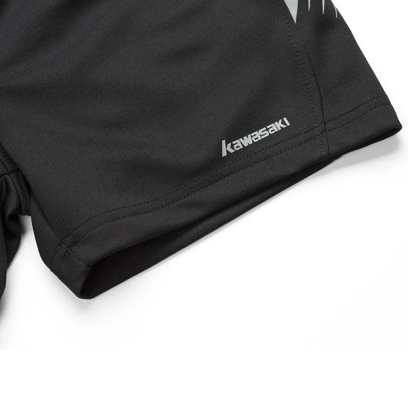 Kawasaki детские спортивные шорты для бега из полиэстера, трикотажные спортивные шорты для тенниса для девочек и мальчиков, черные SP-173609
