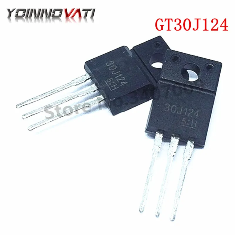 

10PCS 30J124 GT30J124 TO-220 New original free shipping fast delivery