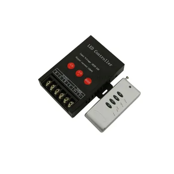 

1X Aluminum shell wireless 3keys RF RGB LED controller DC5-24V input free shipping
