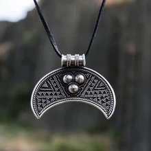 Серебряные славянские Lunitsa женский Pendan славянки Цепочки и