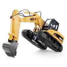 HuiNa Toys 15 Channel 2 4G 1 12 font b RC b font Excavator Charging font