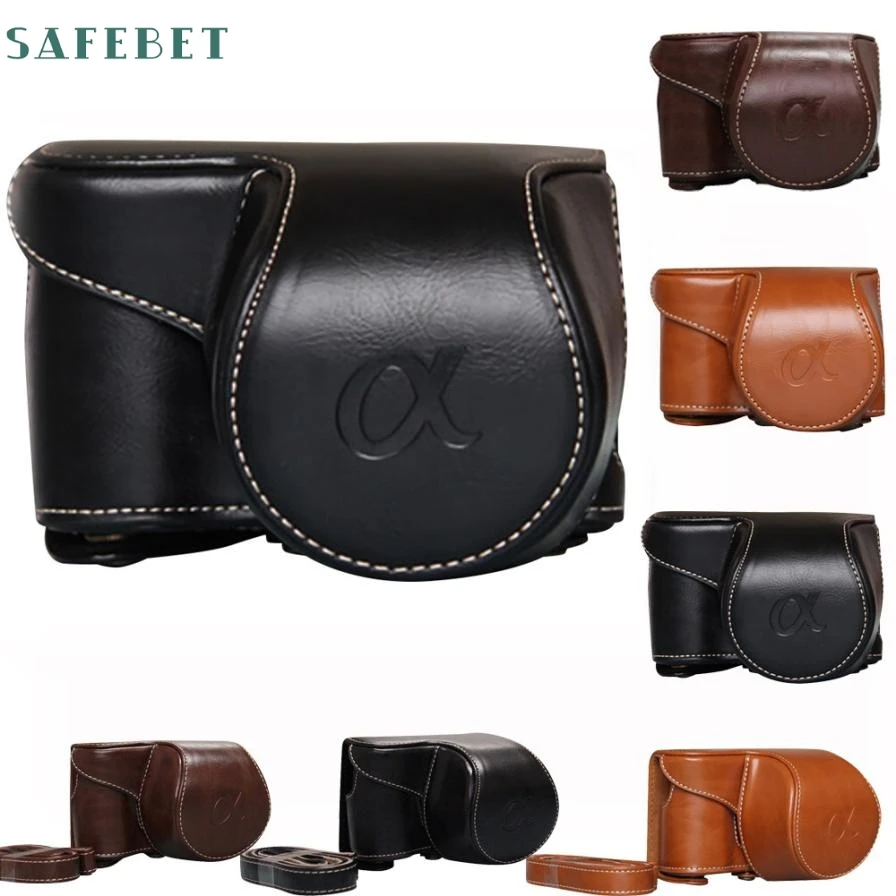

Leather Camera Bag Case Cover Pouch For Sony A6000 A6300 NEX6 Wonderful3.03