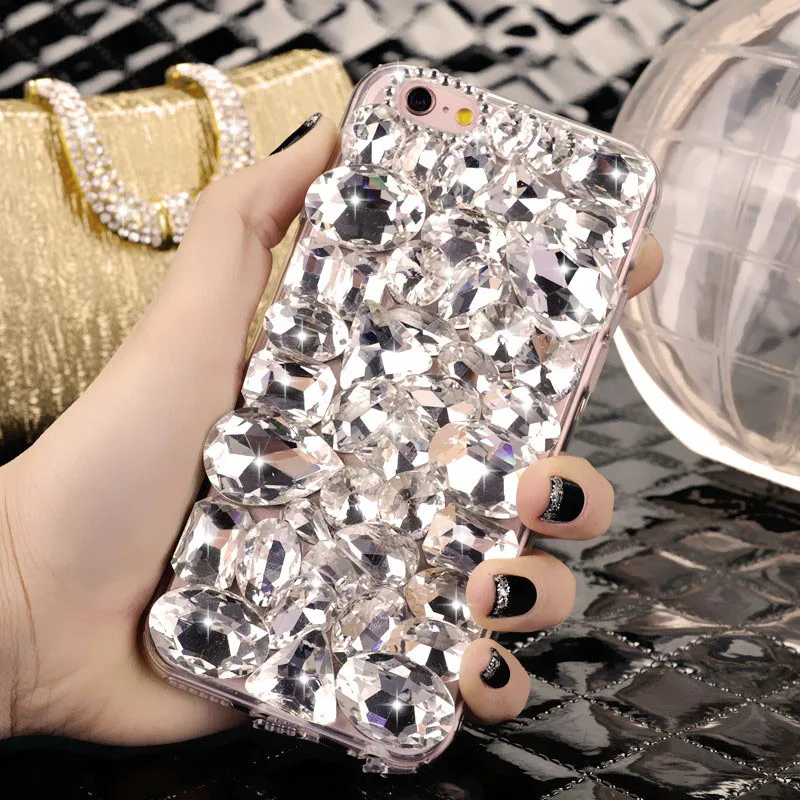 Роскошный модный чехол для Huawei Honor 4C 4X 5A 5X 6 Plus 6A 7 7X 7I 8 9 Lite 10 V8 V9 V10 Pro Bling Saturna Crystal Diamond|