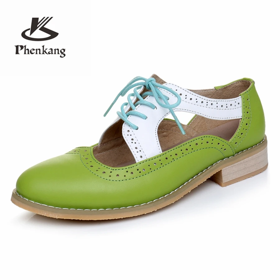 

Genuine cow leather women sandals flat shoes vintage handmade oxford shoes for women sandals shoes black yellow 2019 summer