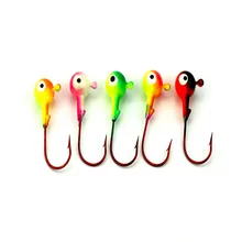 5 шт./лот 7 г свинцовая головка крючок Приманка рыболовный крючок многоцветная Рыболовная Снасть рыболовные Крючки рыболовные снасти