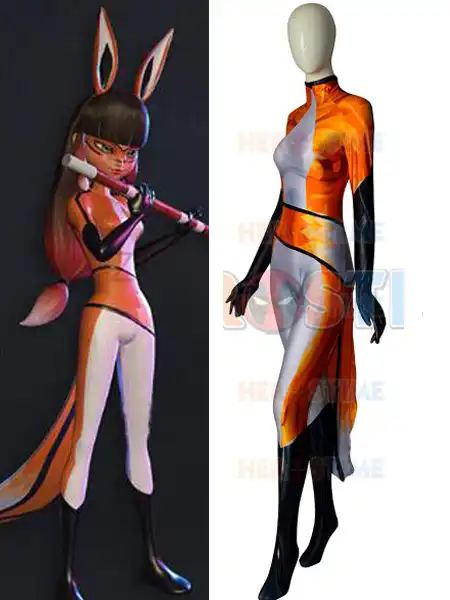 Volpina Ladybug Cosplay Costume 3d Printed Spandex Volpina Superhero Costume Halloween Costumes For Woman Movie Tv Costumes Aliexpress