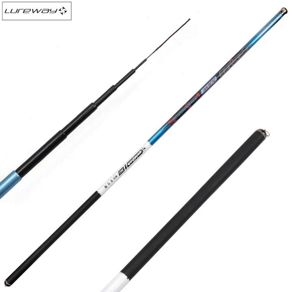 

Stream Fishing Rods 3.6 4.5 5.4 6.3 7.2 M Carbon Fiber Telescopic Fishing Rod Hand Pole Feeder for Carp Fishing Tenkara Winter
