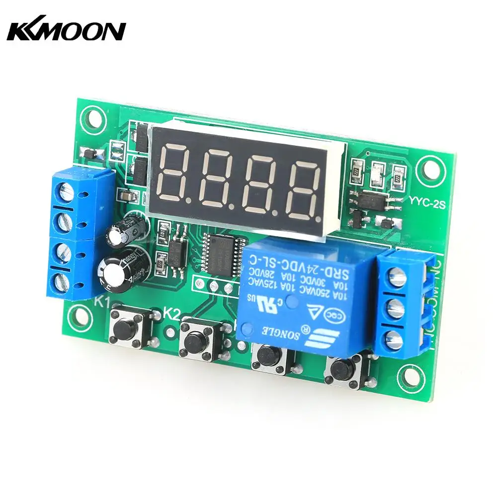 Adjustable DC5V 5A LED Delay Relay Module Delay Timer Control Switch