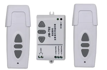 

AC 220V RF Wireless Remote Control Switch System UP&DOWN Remote control/Motor reversing controller 1* Receiver + 2* Transmitter