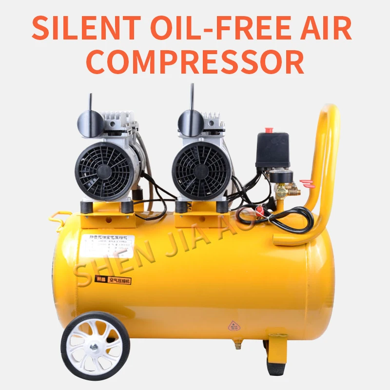 10L Silent Air Compressor With Pure Copper Motor 800W Oil-Free Air Pump For  Home Repair Tire Inflation Compressor - AliExpress