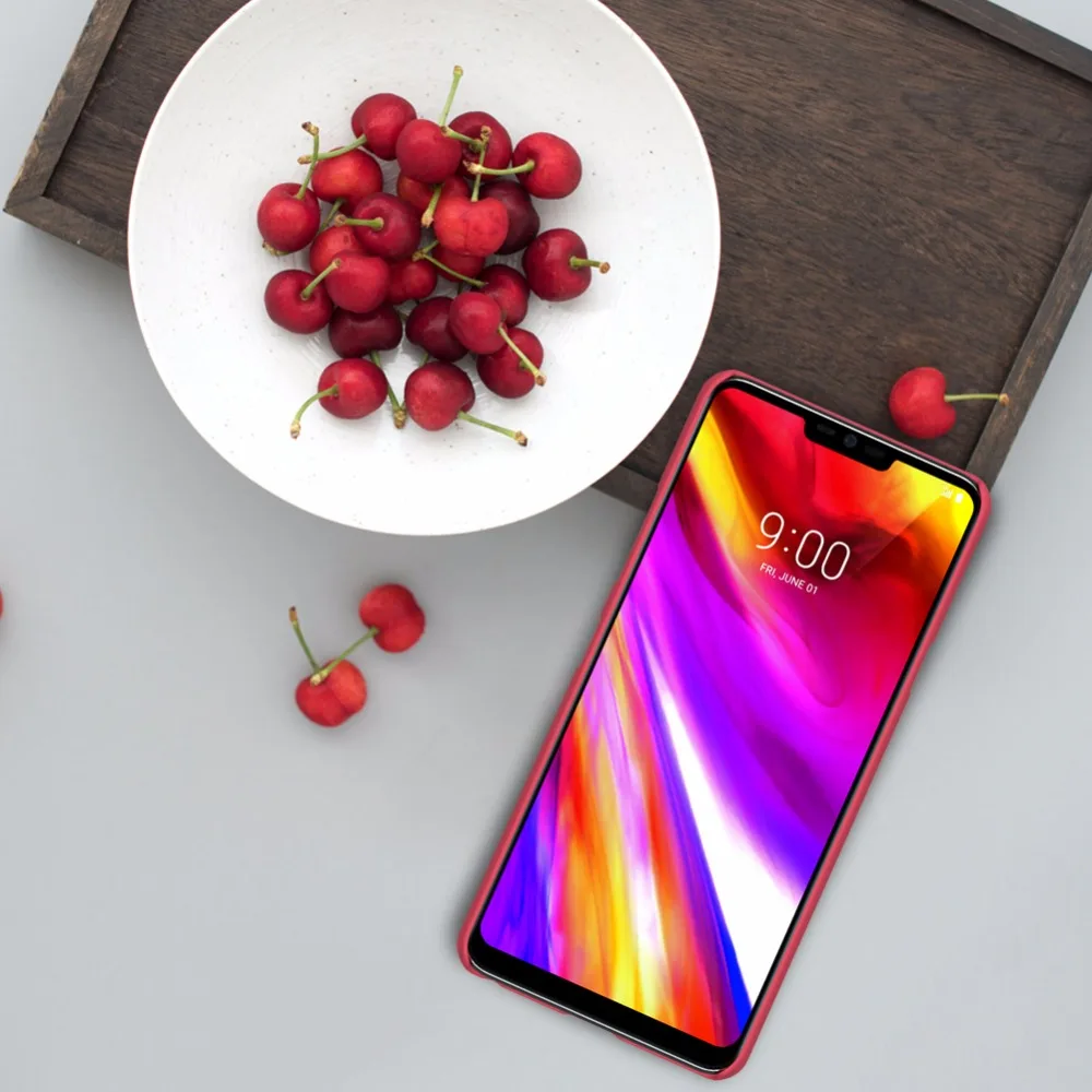 Чехол для LG G7 ThinQ NILLKIN супер матовый защитный жесткий чехол для LG G7 ThinQ+ розничная посылка