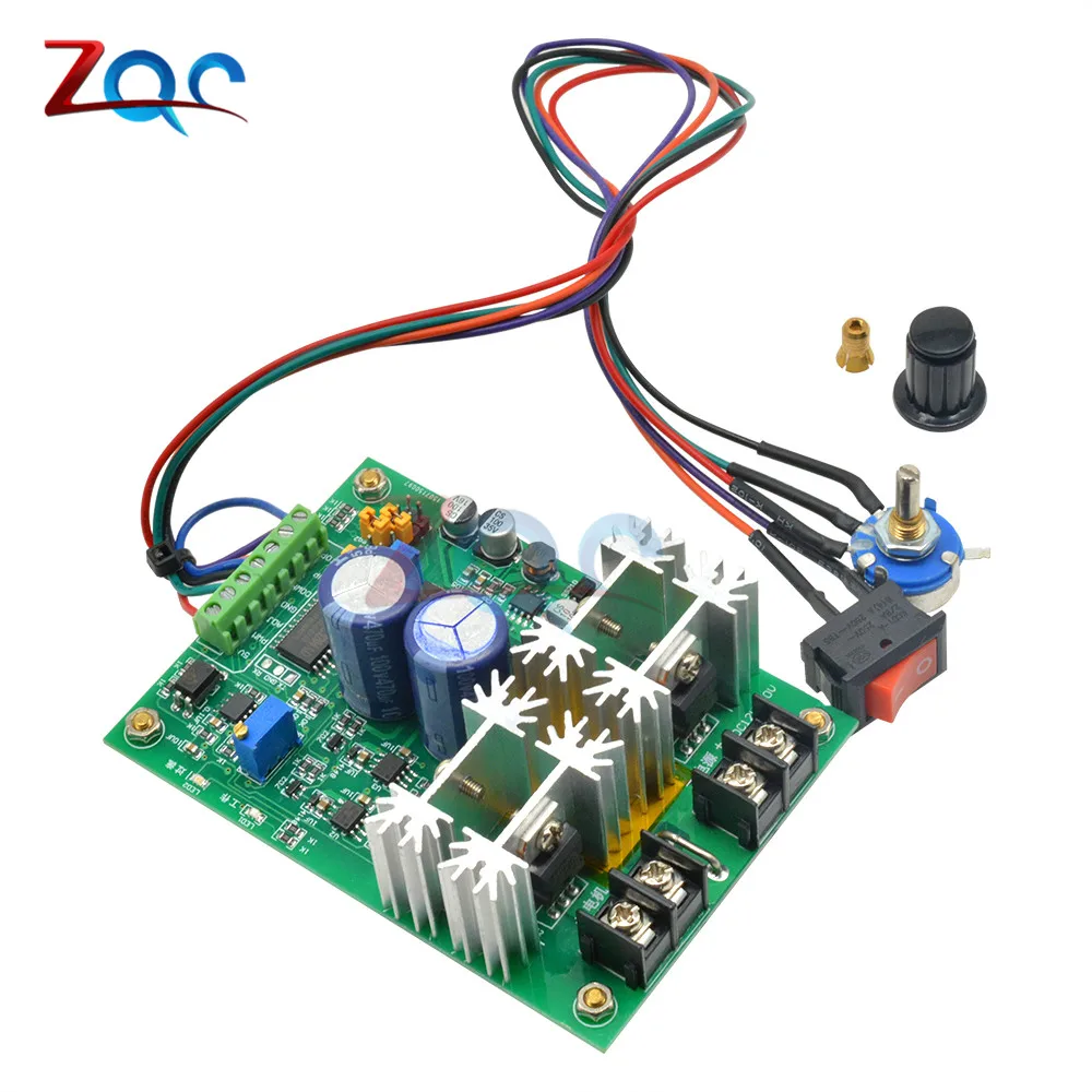 10-60V 10A DC Motor Speed Controller Adjustable Variable Speed Switch