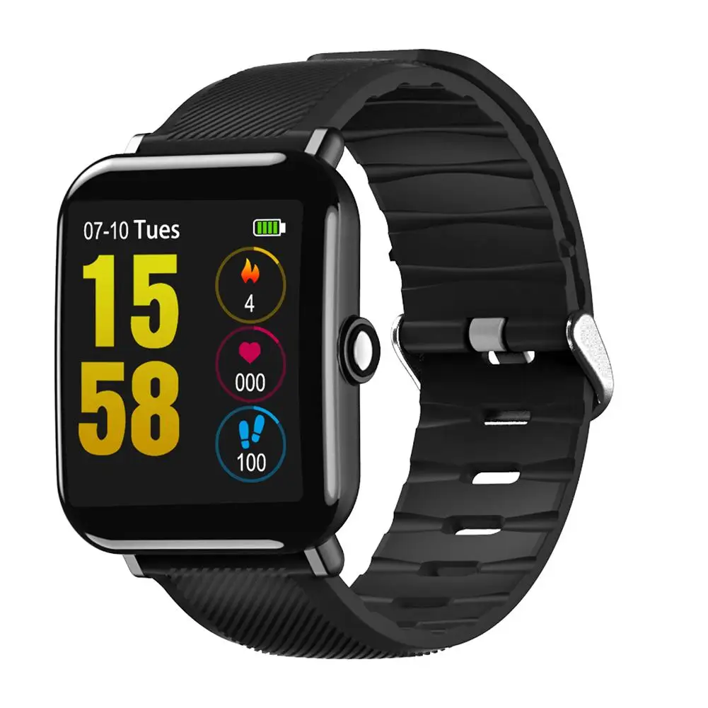 

Oukitel W2 Smart Watch Bluetooth Fitness Watch 1.3" HD Heart Rate and Sleep Monitoring Sports Smart Bracelet