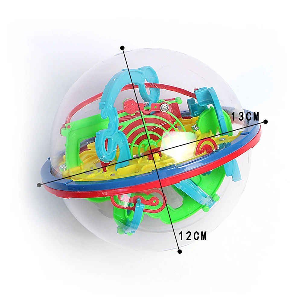 Детские игрушки для лабиринта, шар, лабиринт, головоломка, детский Сферический лабиринт, Интеллектуальный шар, баланс, игра и головоломка, обучающая игрушка, подарок