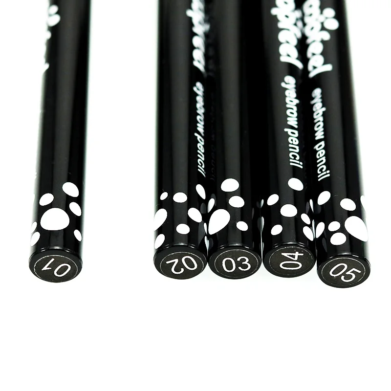 Popfeel автоматический коричневый карандаш для бровей Макияж Водонепроницаемый бровей Enhancer ручка для Для женщин бровей Тени Косметика комплект