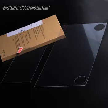 

runmade Car GPS Navigation Screen Glass Steel Protective Film for 2017-2018 Skoda Kodiaq Karoq Control of LCD Screen Car Sticker