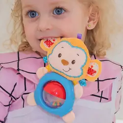 Игрушки для малышей, новорожденных отложным воротником бусины для кукол плюшевая погремушка игрушки мягкие игрушки музыка колокол