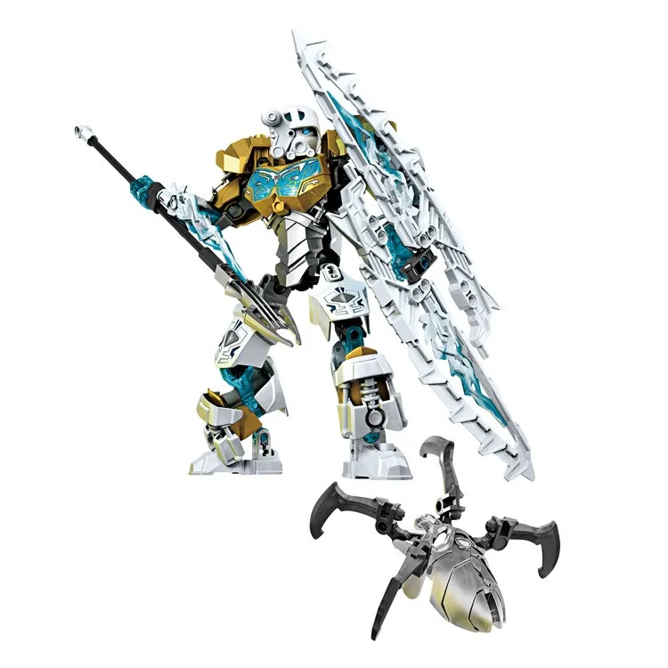 BionicleMask светильник XSZ 708-2 Детский конструктор Kopaka Master of ICE Bionicle совместим с 70788 игрушками