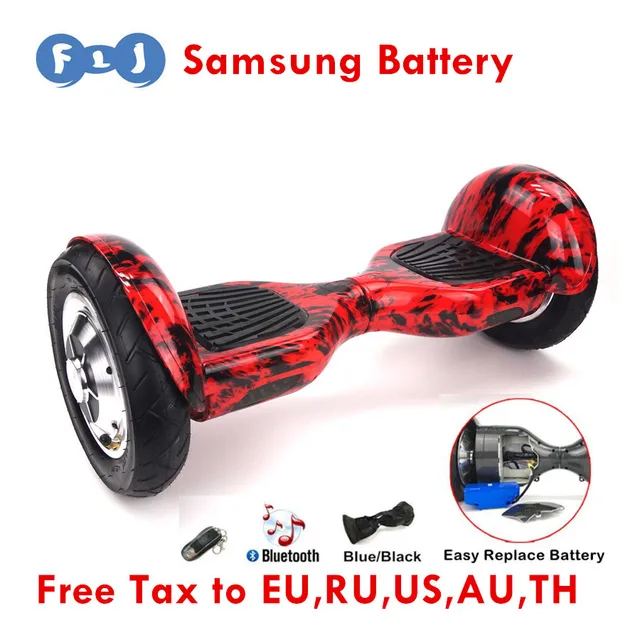 Hoverboard 10 дюймов 2 Колеса самостоятельного Баланса скутер Стоя Смарт-два колеса Скейтборд дрейф балансировки скутер электрический ul2272