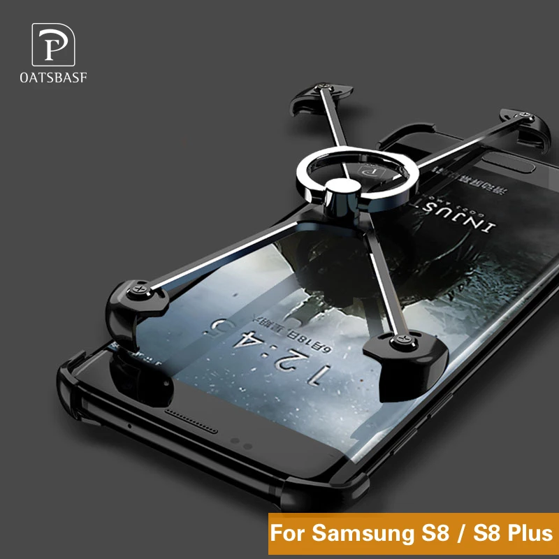 X Shape Ring Bracket Case for Samsung S8 Luxury