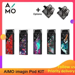 Ovns aimo imagin pod Kit E-Cig испаритель встроенный аккумулятор 1100 мАч 3 мл основные характеристики керамики катушки Vaper Kit vs ijoy mercury orion DNA