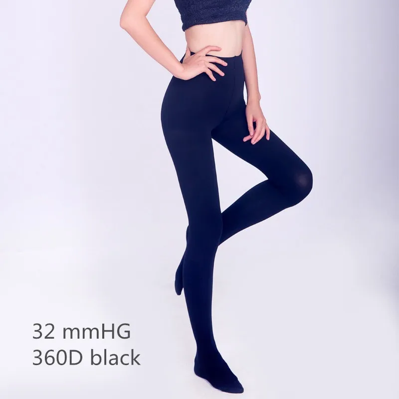 24 TO 32 mmHG  anti-medical treatment of venous class 2 compression  tights  S  care nurse  prevent varicose compressure tights cashmere socks women