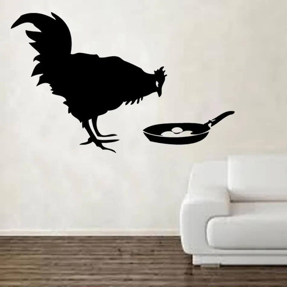 Banksy Chicken Egg Wall Decal Vinyl Sticker Home Decor Wall Art Mural Removable Decoration Animal Decals Transfer Stickers And Decals For Cars Stickers Shoetransfer Sticker Aliexpress