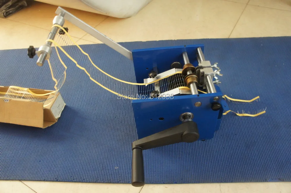 

manual U type Resistor Axial Lead bend cut & form machine
