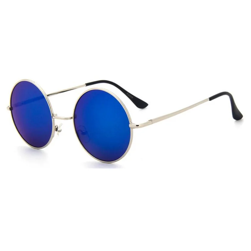 Солнцезащитные очки с круглой металлической оправой в стиле ретро|fashion sun glasses|sun